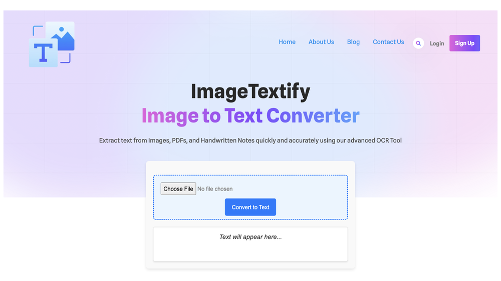 ImageTextify