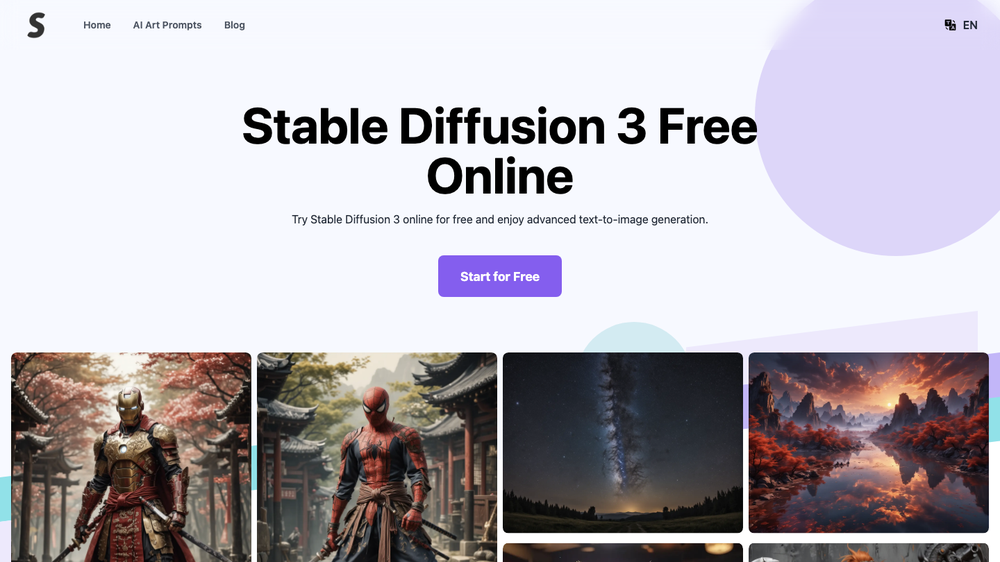 Stable Diffusion 3 AI Image Generator Free Online