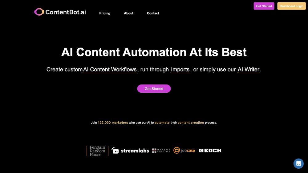 ContentBot - AI Content Automation and Workflows