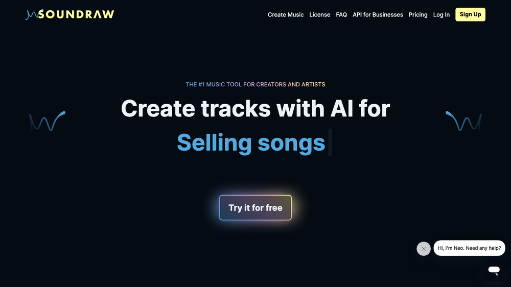 SOUNDRAW - AI Music Generator