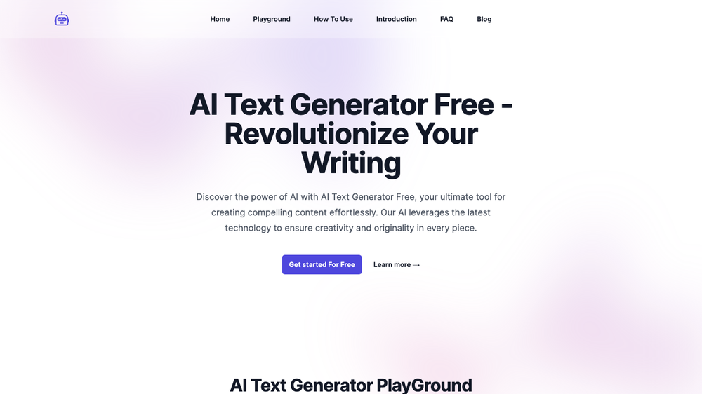 AI Text Generator