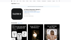 Inkify: AI Tattoo Generator