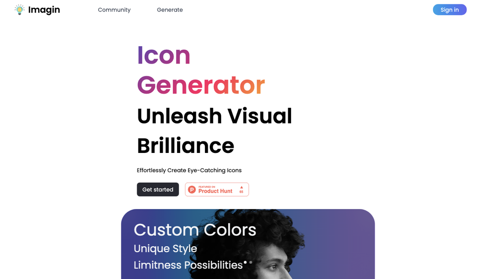 Imagin - AI Powered Icon Generation