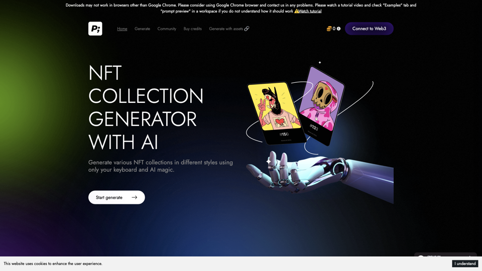 NFT Collection Generator | AI