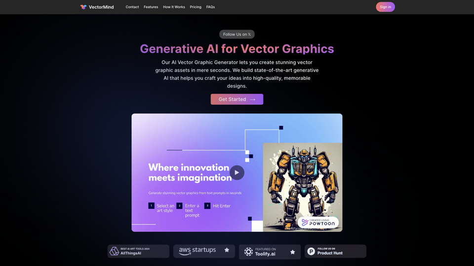 VectorMind - Generative AI for Vector Graphics