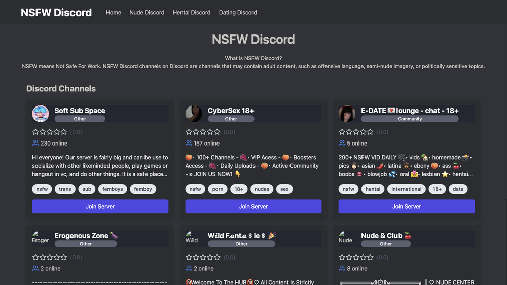 NSFW Discord