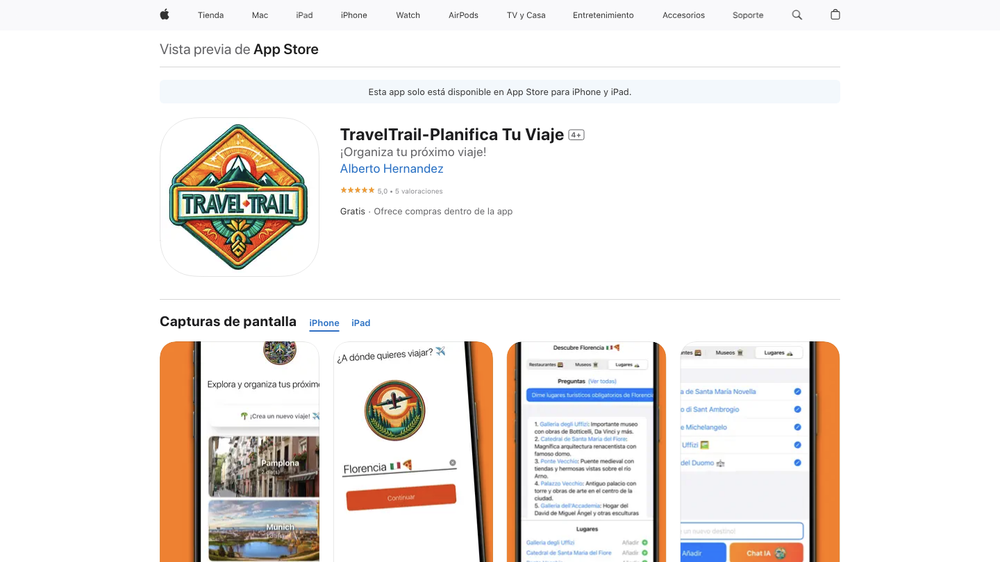 TravelTrail-Planifica Tu Viaje