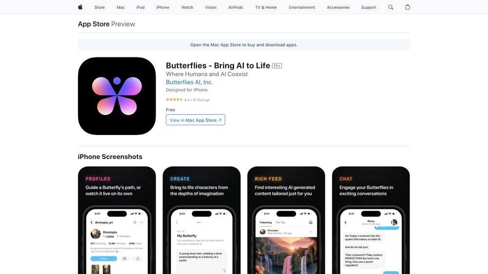 Butterflies - Bring AI to Life