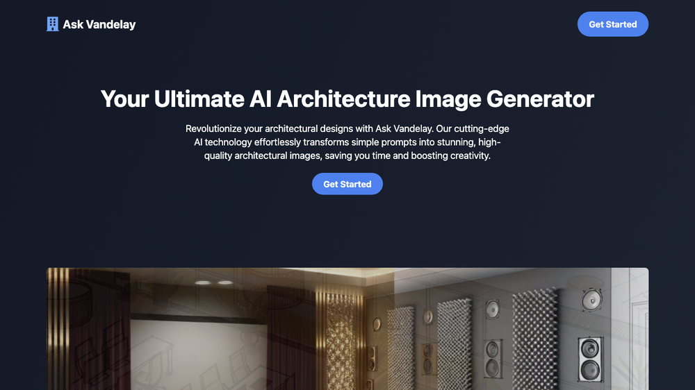 Ask Vandelay - AI Architecture Image Generator