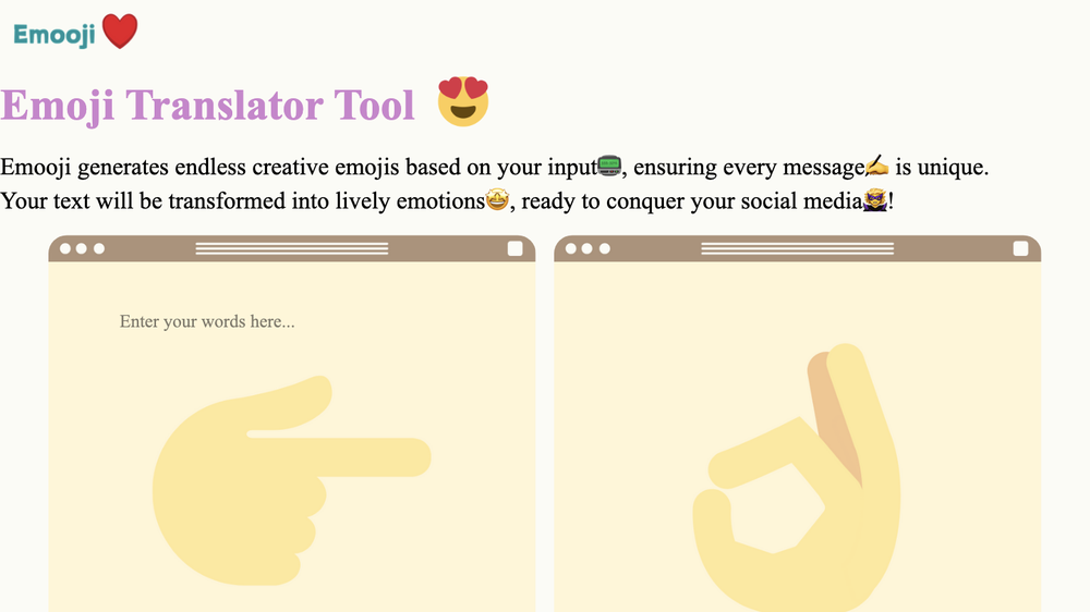 Emooji Fun Translator