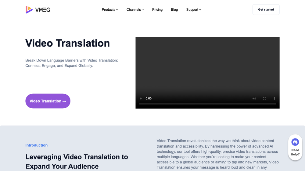 VMEG - Multilingual Video Translator