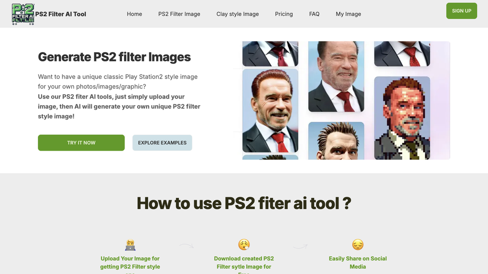 PS2 Filter AI Tool