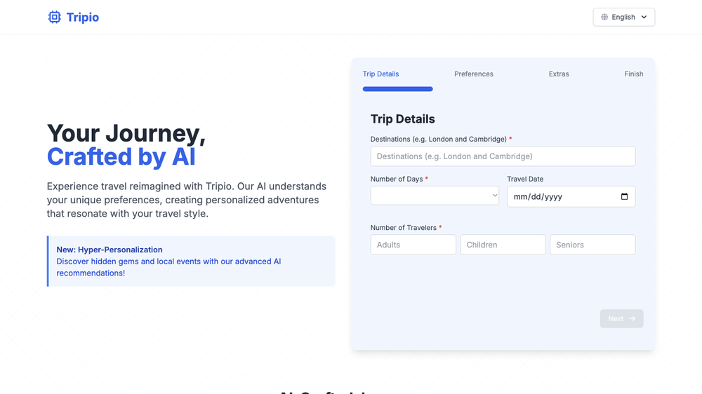 Tripio - AI Travel Planner