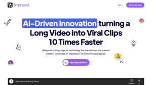 BiteSyzed AI powered Video Repurposing Tool