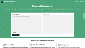 Reword Generator