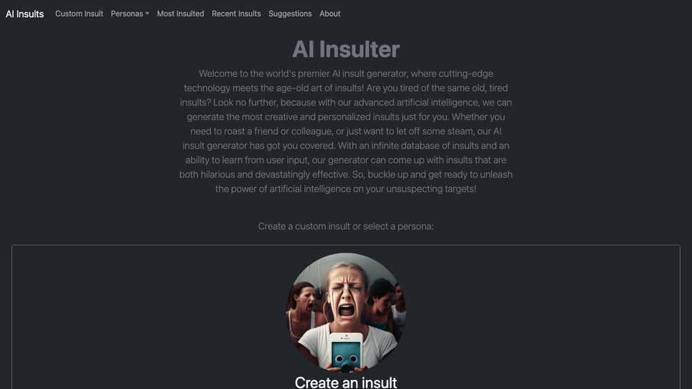 AI Insult Generator