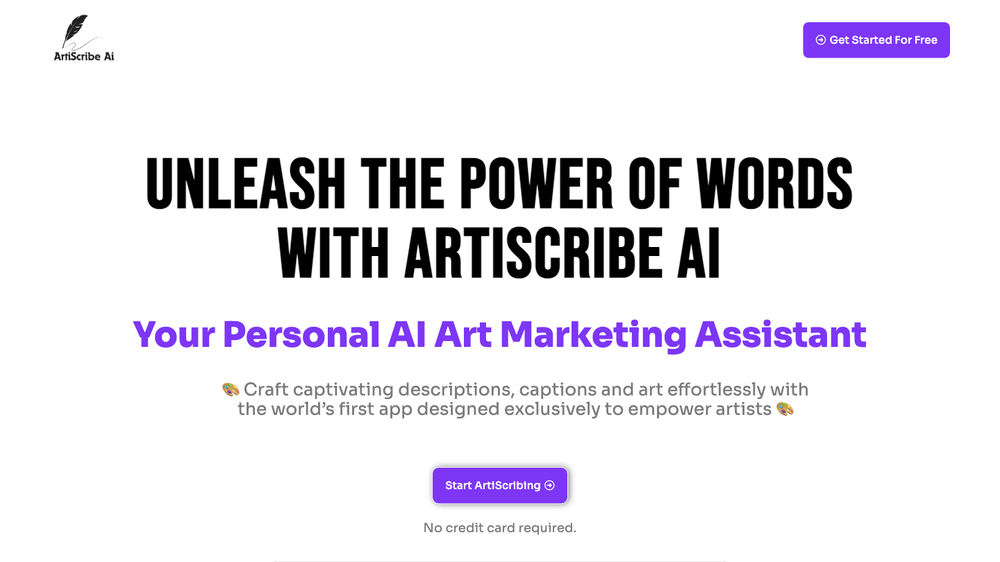 ArtiScribe AI