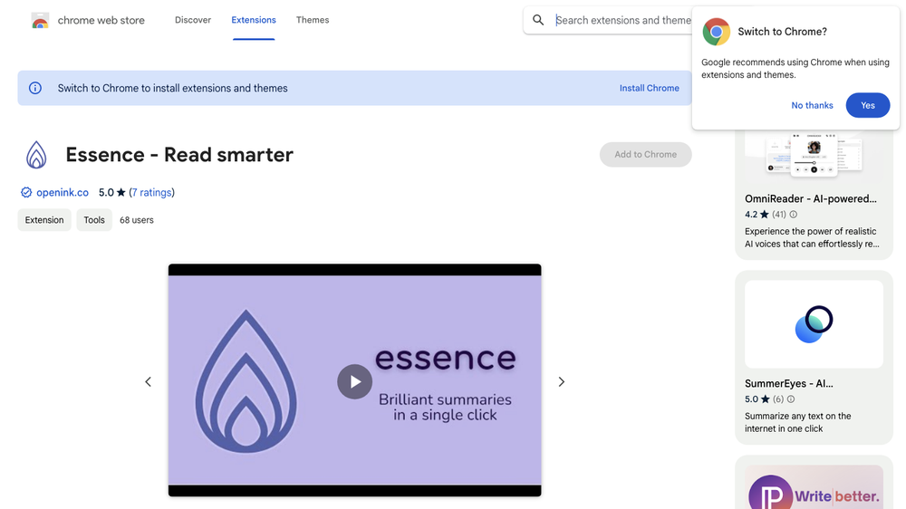 Essence - Read Smarter