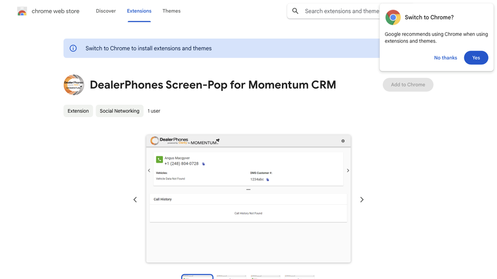 Momentum CRM