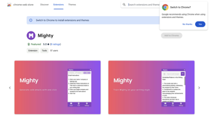 Mighty Chrome Extension