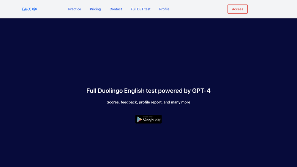 Duolingo English Test Practice Platform