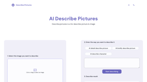 AI Describe Picture&Image