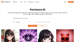Perchance AI - Free Online Text-to-Image Generators